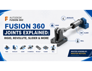 Fusion 360 Joints Explained: Rigid, Revolute, Slider & More